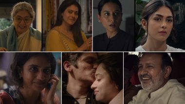 380px x 214px - Lust Stories 2 Teaser Out! Kajol, Neena Gupta, Tamannaah Bhatia, Vijay  Varma and Mrunal Thakur Tackle Sex, Love and Relationships in Netflix's  Upcoming Sequel (Watch Video) | ðŸŽ¥ LatestLY