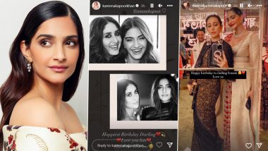 Sonam Kapoor Birthday: From Kareena Kapoor Khan, Karisma Kapoor to Madhuri Dixit and More! B-Town Celebs Extend Wishes to Delhi-6 Actor