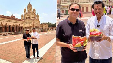 Madhur Bhandarkar and Amit Agarwal Seek Blessings at Dakshineswar Kali Temple in Kolkata (View Pic)