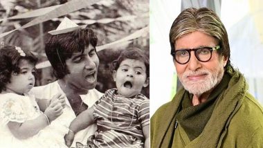 Amitabh Bachchan Shares Childhood Pic of Twinkle Khanna With Shweta Bachchan and It's Awwdorable