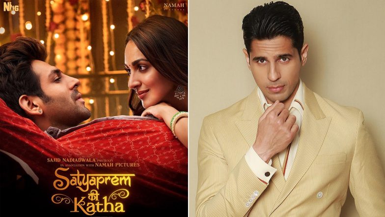 Satyaprem Ki Katha: This Is How Sidharth Malhotra Reacted to Kiara Advani, Kartik Aaryan’s Movie Trailer