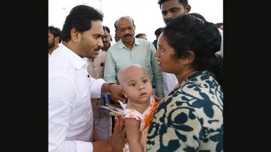 Andhra Pradesh CM YS Jagan Mohan Reddy Extends Financial Help to Baby Girl Suffering From Kidney-Related Cancer