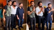 Sunny Deol, Bobby Deol and Abhay Deol Pose Together for Paps Ahead of Karan Deol's Wedding Celebrations (Watch Video)