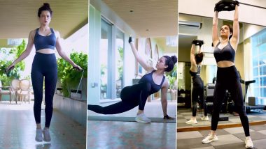 Kangana Ranaut Is Done With Playing Mrs Gandhi, Shares Intense Workout Video Prepping for Next Action Film - Watch