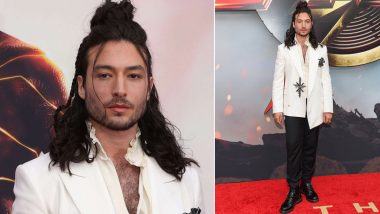 The Flash: Ezra Miller Makes First Public Appearance After Almost Two Years at DC Film Premiere, Addresses Misconduct Allegations and Legal Troubles (View Pics)