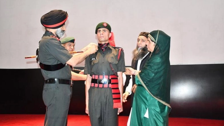 Agniveer’s First Batch of Jammu and Kashmir Light Infantry Attested at