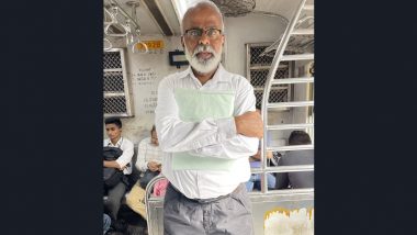 Thyrocare Founder A Velumani Ditches Car, Takes Ride in Mumbai Local Train to Beat Traffic and Save Time (See Pic)
