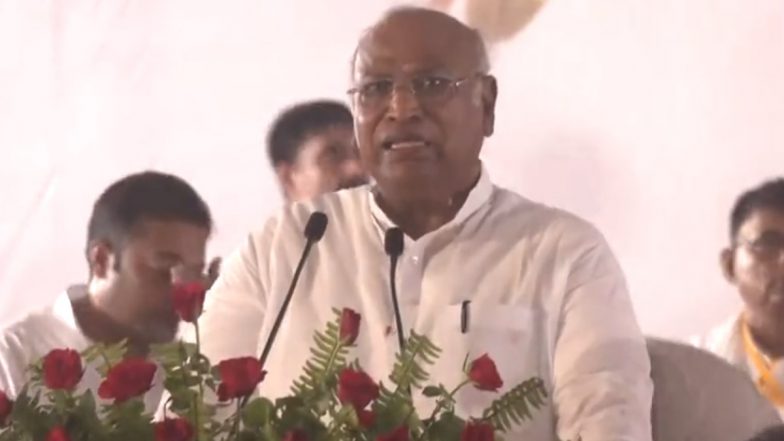 Lok Sabha Elections 2024: Set Aside Differences, if We Win in Bihar We Will Win Country, Mallikarjun Kharge Tells Congress Workers (Watch Video)