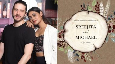 Sreejita De and Michael Blohm-Pape’s Wedding Card Unveiled! Couple To Get Married on This Date!