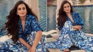 Dia Mirza Looks Adorable in Printed Blue and White Skirt Set in Her Latest Magazine Cover Shoot, Check Pictures of the Actor-Activist