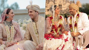 Kartik Aaryan and Kiara Advani Recreate Her Wedding Pic With Real-life Hubby Sidharth Malhotra for SatyaPrem Ki Katha (View Pics)