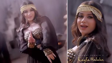 Jannat Zubair Sets Hearts Aflutter with Sensational Music Video "Kayfa Haluka" (Watch Video)