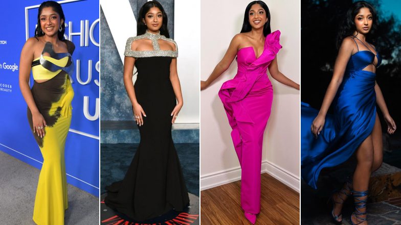 Never Have I Ever's Maitreyi Ramakrishnan Loves Making Appearances in Evening Gowns! Check Out Pics