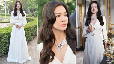 Song Hye-Kyo Looks Like a Dream in Elegant White Dress, Check Pics of 'The Glory' Actress From New Photoshoot