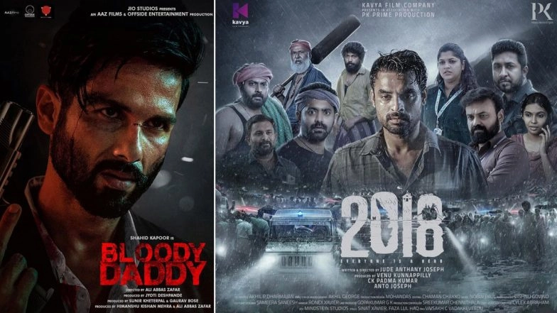OTT Releases Of The Week: Shahid Kapoor's Bloody Daddy on JioCinema, Tom Holland's The Crowded Room on Apple TV+, Tovino Thomas' 2018 on Sony LIV, Never Have I Ever S4 on Netflix &amp; More
