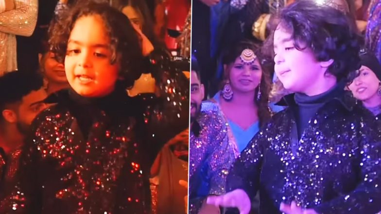 Adorable Pakistani Kid Dances to 'Kacha Badam' Song at a Family Function, Cute Video Goes Viral (Watch)