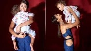 Shriya Saran Melts Hearts with Lovely BTS Snaps Featuring Daughter Radha (View Pics)