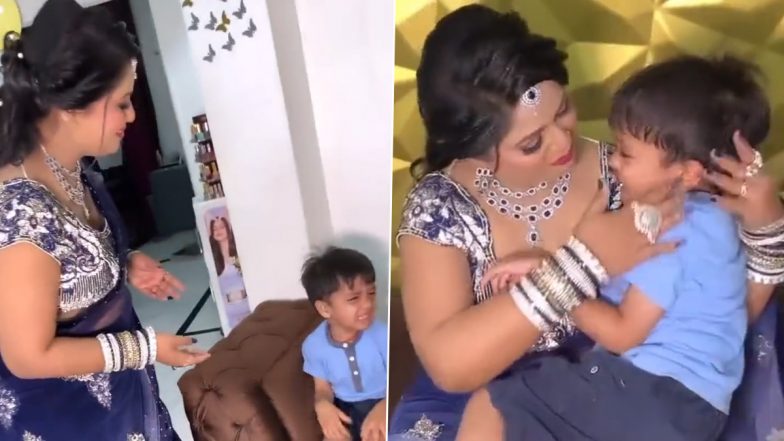 Kid Fails to Recognise Mother After Her Makeup, Hilarious Video Leaves Netizens in Splits