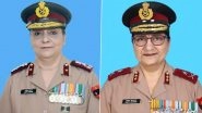 National Florence Nightingale Awards 2022&ndash;2023: President Droupadi Murmu Honours Two Sisters Major General Smita Devrani, Brigadier Amita Devrani (See Pics and Video)