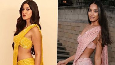 Fashion Faceoff: Shanaya Kapoor or Lisa Haydon, Who Nailed This Arpita Mehta Design Better?