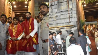 Prabhas Visits Tirumala’s Lord Venkateswara’s Temple To Seek Blessings for Adipurush Event (View Pics)