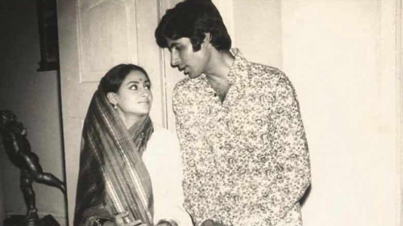 Amitabh Bachchan- Jaya Bachchan 50th Wedding Anniversary: Daughter Shweta Bachchan Pens Sweet Note and Calls Her Parents ‘Golden’ (View Pic and Post)