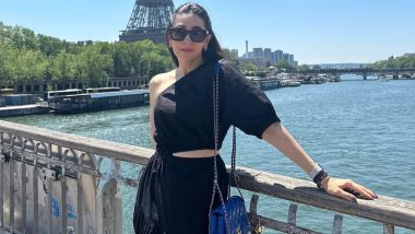 Karisma Kapoor Celebrates 50th Birthday in Paris, Poses in Front of The Eiffel Tower! (View Pics)