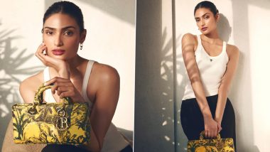 Bollywood Actress Athiya Shetty Looks Gorgeous in Her Recent Collab With a Luxury Brand (See Pics)