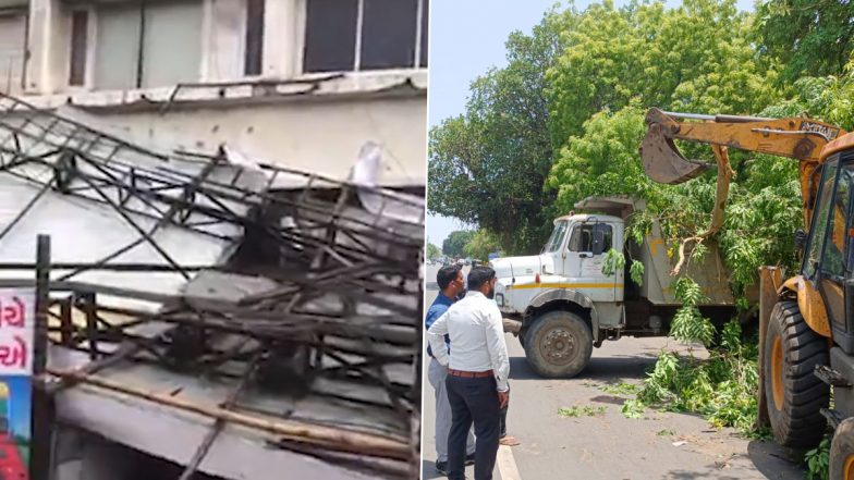 Vadodara Rains Today Photos and Videos: Gujarat City Sees Early Morning Rain With Strong Winds