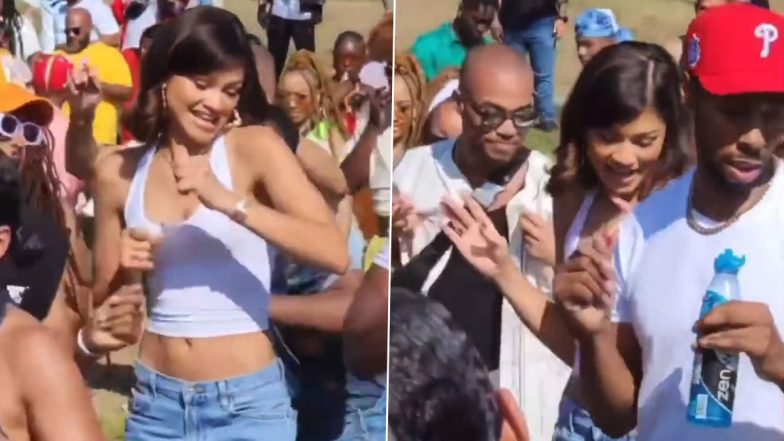 Zendaya Shows Off Her Moves While Dancing to Beyonce's Version of 'Before I Let Go' With a Crowd (Watch Video)