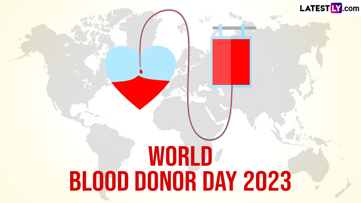 Festivals & Events News | When Is World Blood Donor Day 2023? Know The ...