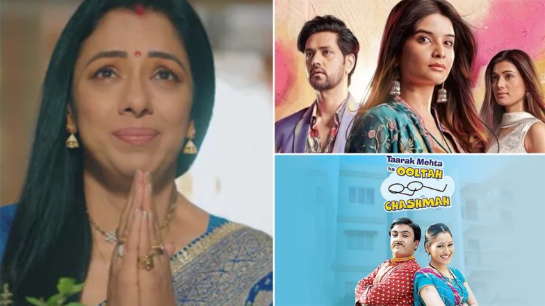 BARC TRP Ratings: Anupamaa Rules the Top Position Followed by Ghum Hai Kisikey Pyaar Meiin; TMKOC Grabs The Ninth Spot