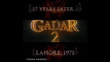 Gadar 2: Teaser of Sunny Deol and Ameesha Patel's Anticipated Sequel to Drop on June 12 at THIS Time - Reports