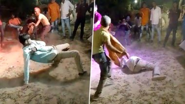 Heart Attack While Dancing Video: Man Collapses And Dies While Grooving to Music in Uttar Pradesh's Etah