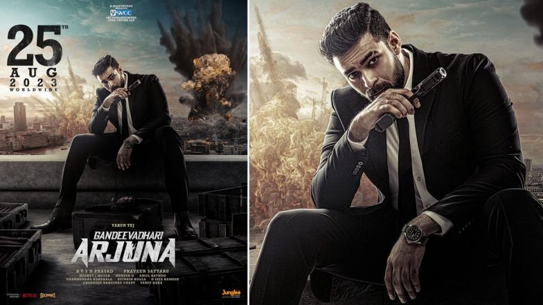 Gandeevadhari Arjuna: Varun Tej Konidela's Action Thriller to Hit Theatres on August 25