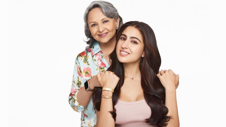 Sara Ali Khan Shares Heartwarming Snapshot with Dadi Sharmila Tagore, Says ‘Because Your Roots Matter’ (View Pic)