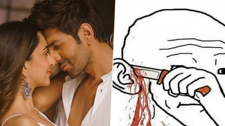 Pasoori Nu Song Funny Memes: SatyaPrem Ki Katha Song From Kartik Aaryan-Kiara Advani Movie Gets Trolled Online, Watch Ali Sethi's Original Pakistani Hit and Its Bollywood Remake!