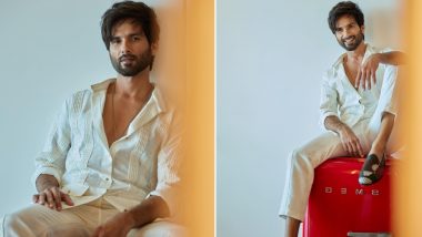 Shahid Kapoor's All-White Outfit Is Perfect Fashion Inspiration to Bookmark This Summer (View Sexy Pics)