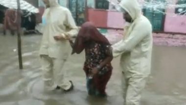 Cyclone Biparjoy: Flood-Like Situation in Rajasthan's Jalore, Sirohi and Barmer Districts After Heavy Rainfall Caused by Cyclonic Storm (Watch Video)