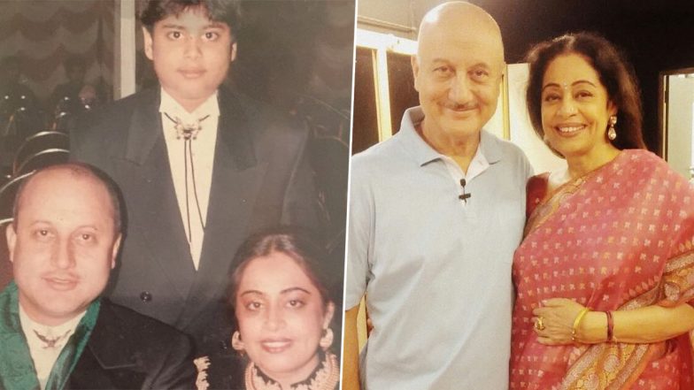 Kirron Kher Birthday: Anupam Kher Wishes Wifey With Throwback Pics, Says ‘Always Emerged Out as a Winner’