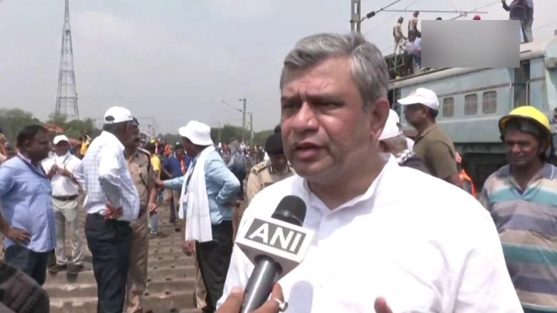 Odisha Train Tragedy: Driver Error Ruled Out, Possible Sabotage Being Probed; Railway Minister Ashwini Vaishnaw Says People Behind ‘Criminal’ Act Identified