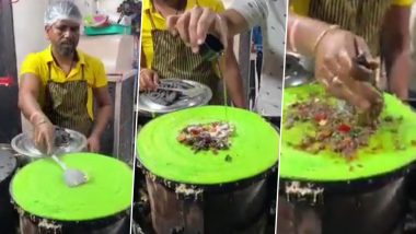 Paan Dosa Is Another Bizarre Food Combination Nobody Asked For! Viral Video Leaves Netizens Shocked