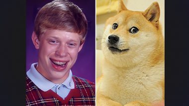 Meme-Ception! 'Bad Luck Brian' and 'Doge' Meet and Pose for Iconic Photo Together!