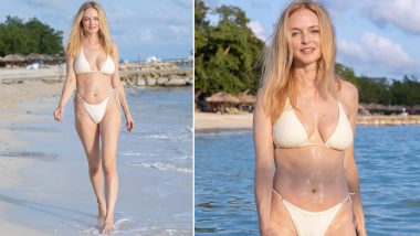 Heather Graham's White Bikini Pics Take Internet By Storm; Boogie Nights Actress Looks Stunning at 53!