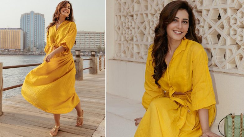 Raashii Khanna Looks Fresh as a Daisy in Yellow! Farzi Actor Shares Pics From Her Stylish Travel Diaries