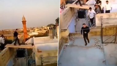 Tiger 3: Salman Khan Spotted Shooting Rooftop Action Sequence For His Upcoming Film In Delhi (Watch Video)