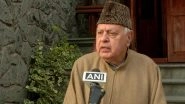 Uniform Civil Code: Centre Should Consider That Country Is Diverse, Says National Conference Chief Farooq Abdullah on UCC