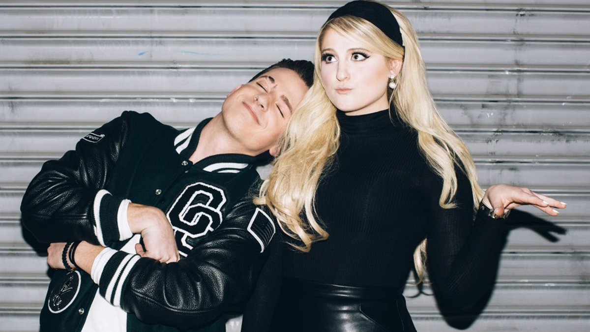How Meghan Trainor Feels About Kissing Charlie Puth at 2015 AMAs