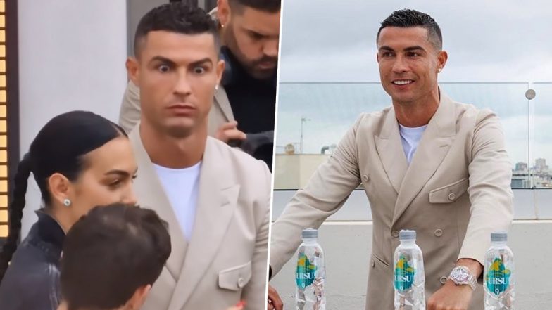 Cristiano Ronaldo Giving ‘Bombastic Side Eye’ to Girlfriend Georgina Rodriguez In This Video Is Too Cute and Hilarious!