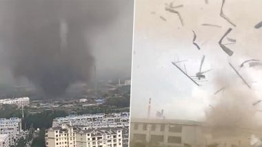 China Tornado Videos: Huge Typhoon Strikes Liaoning Province